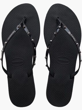 Havaianas Black Spike Flip Flop